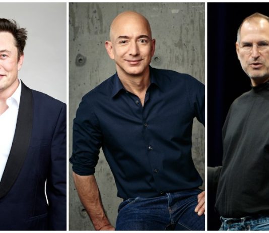 ilon mask džef bezos stiv džobs
